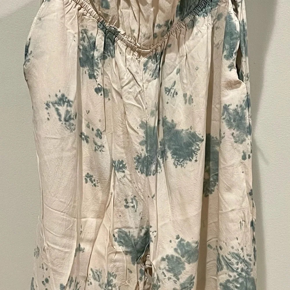 Aakaa woman’s strapless, tie-dye jumpsuit Size S - Picture 5 of 9